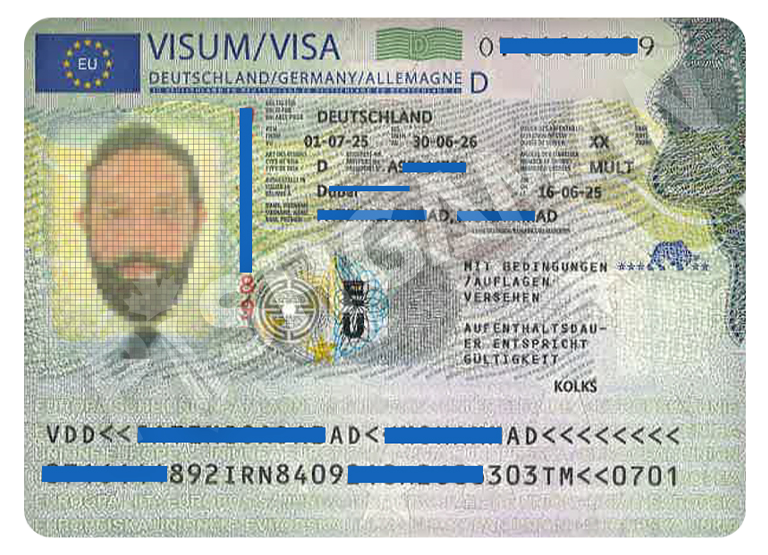 ویزای موفق آلمان، اقامت کاری با معادلسازی مدارک و صلاحیت ها